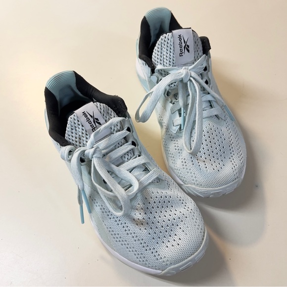REEBOK NANO X1 Women’s Chalk Blue White Training Workout Athletic Shoes size 7.5 - Picture 9 of 11